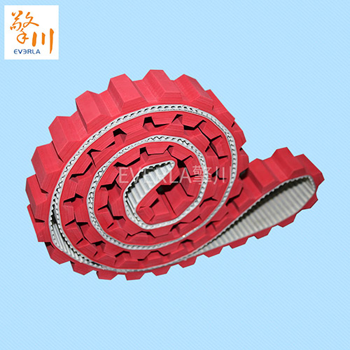 表面加紅膠開槽<a href='http://m.solarscope.net/' target='_blank'><u>PU同步帶</u></a>