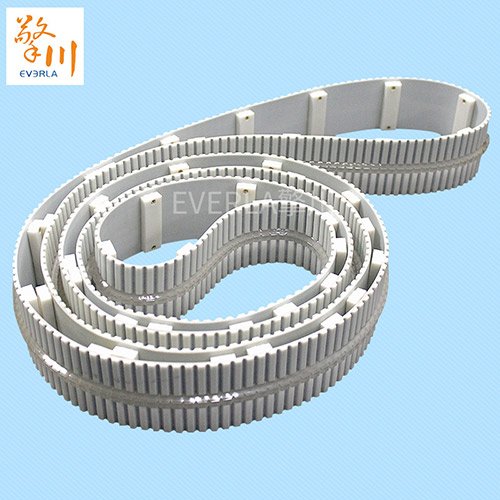 貼標(biāo)機(jī)用PU同步帶：矩形擋塊能定位物料嗎？